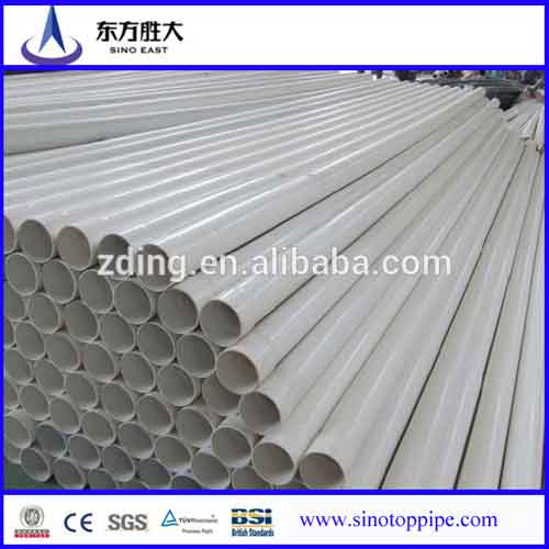 PVC pipes